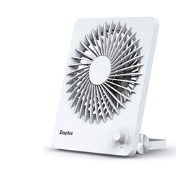 EasyAcc Ventiladores USB Mini Portátil con Batería Recargable 2600mAh Diseño de Interruptor de Velocidad Variable Ajuste 160 Grados Moda Ligero para C características