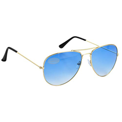 Komonee Pilot Style Azul Lente Gafas De Sol Unisexo UV400 Proteccion precio