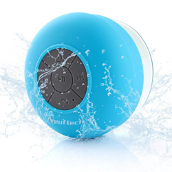 Neuftech Micro USB Altavoz Bluetooth 3.0 Impermeable Sonido estéreo con Ventosa para Ducha Piscina etc,Azul características