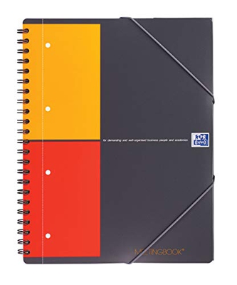 Oxford Meetingbook International - Cuaderno, A cuadros , A4, 80 hojas