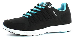 Supra Owen - Zapatillas Unisex, Color Negro (Black/Blue Atoll/White), Talla 42 en oferta