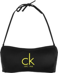 Calvin Klein CK NYC Bandeau Bikini Top black (KW0KW00203-001) precio