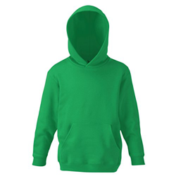 Fruit of the Loom - Sudadera clásica 80/20 Unisex para niños (7-8/Verde césped) en oferta