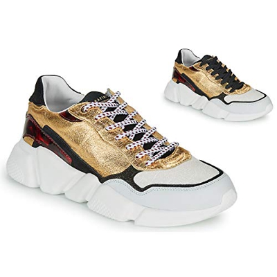 Serafini Oregon Zapatillas Moda Mujeres Oro - 40 - Zapatillas Bajas Shoes