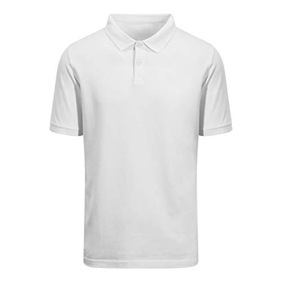 AWDis Ecologie - Polo orgánico Etosha para Adulto Unisex (M) (Blanco Ártico)