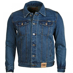 Duke - Chaqueta Vaquera mdoelo Western Trucker para Hombre (Extra Grande (XL)) (Vaquero) características