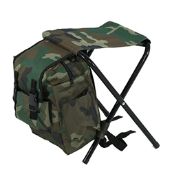 Alomejor Silla Plegable Taburete Plegable Mochila Impermeable Ultraligero Silla Plegable portátil para Pesca, Deportes, Senderismo, Playa Barbacoa al  precio