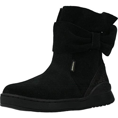 Biomecanics 191210, Botas Slouch para Niñas, Negro (Negro (Serraje) Paprika), 27 EU