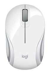 Logitech M187 Ratón Inalámbrico Portátil, 2.4 GHz con Receptor USB, Seguimiento Óptico 1000 DPI, PC/Mac/Portátil, Blanco en oferta