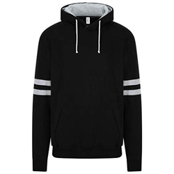 AWDis - Sudadera Atemporal Game Day Unisex (XS) (Negro Intenso/Gris Jaspeado) características