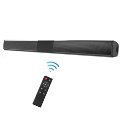 Docooler Barra de Sonido para TV, Inalámbrico TWS reproducción de Canal Izquierdo y Derecho BT 5.0 Altavoz SoundBar TV de Cine en casa 3D de Bass tele precio