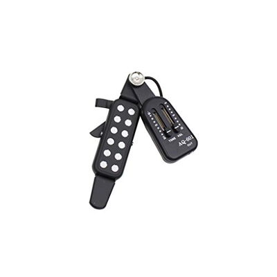 AQ-601 magnéticas de Sonido 12 Hoyos de Recogida acústica Guitarra Popular transductor con Tono del Volumen del Controlador del sintonizador