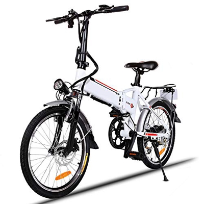 Speedrid Bicicleta eléctrica ebike electrica 26/20 Ebike ebike montaña para Bicicleta con Motor sin escobillas 250 W Batería de Litio 36 V 8 Ah Shiman