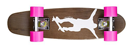 Ridge Skateboards Maple Mini Dark Dye - Longboard, Color Rosa, Talla 22-Inch características