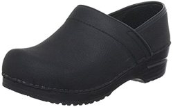 Sanita Prof. Textured Oil, Zuecos, Negro, 35 EU características