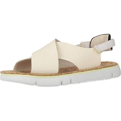 Camper Oruga Sandal, Sandalias de Talón Abierto para Mujer, Rosa (Light Beige 270), 38 EU