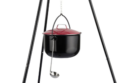 ACTIVA CTIVA 10 bis 20 Liter Gulaschtopf Topf Schwenkgrill Kessel für Feu Caldero 20 litros gulasch, Olla de 14 litros con Tapa, 14 Liter Gulaschkesse en oferta