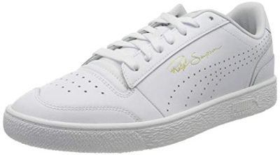 PUMA Ralph Sampson Lo Perf, Zapatillas Unisex Adulto, Blanco White White White, 47 EU