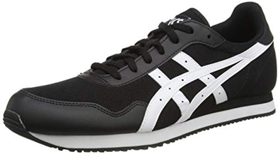 Asics Tiger Runner, Sneaker Hombre, Black/White, 43.5 EU