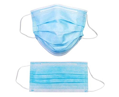 Mascarilla Higienica WottoCare, 50 uds/caja, 3 Capas/BFE ≥ 95% Mascarilla Facial de Filtración Material Filtro y non-woven, Mascara Certificada/Homolo