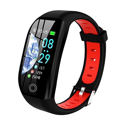 Tipmant Pulsera de Actividad, Reloj Inteligente Smartwatch Impermeable IP68 Pulsera Inteligentes con Pulsómetro Podómetro Calorías Pulsera Deporte par
