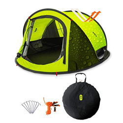Zenph Tiendas de Campaña Familiares, Tienda de Campaña Instantánea Impermeable a Prueba de Lluvia para 2 Personas, Automático, Emergente Carpa, Refugi características