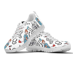 POLERO Zapatillas de Deporte para Mujer Zapatos Deportivos Zapatos con Cordones para Mujer Zapatos para Caminar livianos Zapatos de Tenis Zapatos para en oferta