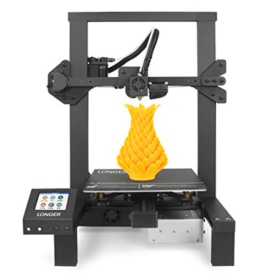 LONGER LK4 Impresora 3D con 90% Premontado, Pantalla Táctil a Todo Color de 2.8", Reanudar Impresión, Fuente de Alimentación de Seguridad Incorporada 