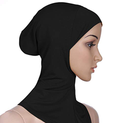 BESTOYARD Mujeres Ajustable musulmán Hijab Cuello Cubierta Bufanda Bonete Interior Hijab Tapa Cubierta Completa Hueso Dama islámica Musulmana Sombrero en oferta