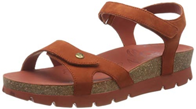 Panama Jack Sulia Basics, Sandalia con Pulsera para Mujer, Naranja (Teja B10), 40 EU