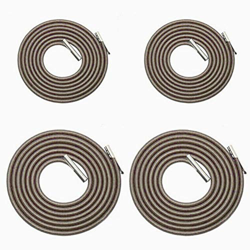 Buyfunny01 - Juego de 4 piezas de repuesto para sillas de tumbona, cable de repuesto para sillas de gravedad, kit de reparación para sillas de salón,  precio