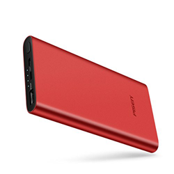 Pisen Ultrafino Banco de la energía, 10000 mAh de Capacidad con Smart Salida 2,4 A Alta Velocidad de Carga para iPhone, iPad, iPod, Samsung Galaxy Y M características