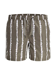 Jack & Jones Jjiaruba Jjswimshorts AKM Tiedye Bañadores Ajustados para Hombre, Noche de Oliva, S características