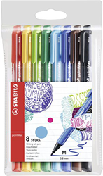 Rotulador punta media 0,8 STABILO pointMax - Estuche con 8 colores precio