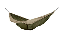 Ticket to the Moon Hamaca Liviana, Hecho a Mano para Viajes, Camping y Uso Cotidiano [Tamaño del Rey 3,2 * 2,3 m Verde Ejército/Marrón] en oferta