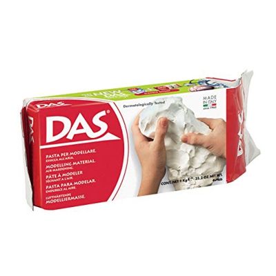 Das s153875 das modelado material, 1 kg Volumen, color blanco