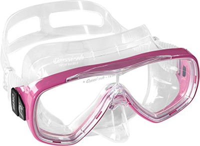 Cressi Tauchmaske Onda Gafas de Snorkeling, Mujer, Transparente/Rosa