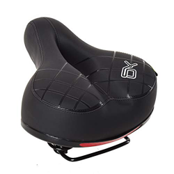 BWBIKE Wide Soft Flexible Cojín del Asiento de la Bicicleta Diseño a Prueba de Golpes Big Bum Sillín de Confort Extra para Bicicleta de montaña de MTB precio