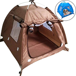 Da Jia Inc - Tienda de campaña plegable para perros/gatos/gatitos, impermeable, portátil, para interiores y exteriores precio