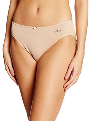 EVEN 6746/Pack 6, Braguitas para Mujer, Beige (Piel), Large