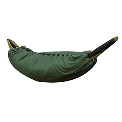 NON-Brand Ultra-Light Full Length Hamaca para Acampar Underquilt Under Quilt Blanket Sleeping Bag Se Adapta A 0 ℃ -15 ℃ Invierno Frío - Ejercito Verde