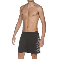 Arena Fundamentals Logo Bañador, Hombre, Negro/Blanco, S en oferta