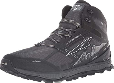Altra Men's Lone Peak 4 Mid RSM Waterproof Trail Running Shoe, Black - 11 D(M) US