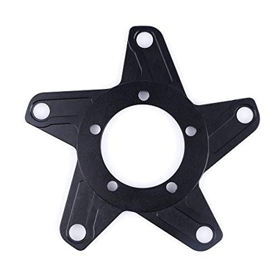 Kamenda Ebike eléctrico BBS01 BBS02 130BCD Cha?Ne Anillo Spider adaptador para Bafang Mountain Accesorios de bicicleta eléctrica