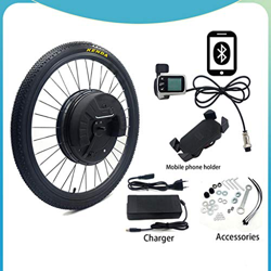 GJZhuan Kit de conversión eBIKE EBIKE Kit De Conversión De 36V 500W Eléctrica Kit De Conversión De Bicicletas 24-29 Pulgadas Motor De La Rueda del Cub en oferta