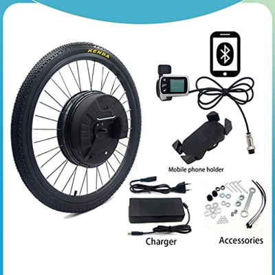 GJZhuan Kit de conversión eBIKE EBIKE Kit De Conversión De 36V 500W Eléctrica Kit De Conversión De Bicicletas 24-29 Pulgadas Motor De La Rueda del Cub