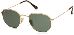 Ray-Ban Hexagonal Flat Lenses Gafas de sol, Oro (Gold), 51 para Hombre precio