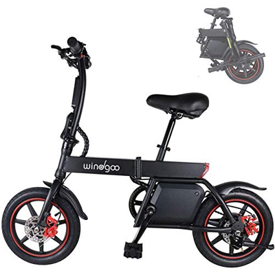 Mangoo Bicicleta Electrica Plegable Urbana 350W 36V
