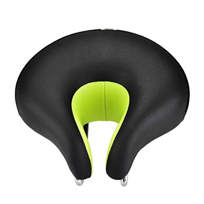 Wallfire Asiento de Bicicleta cómodo sillín ergonómico para Bicicleta de montaña Asiento a Prueba de Golpes Asiento de cojín con Forma de Nariz Dividi