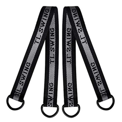 Yosoo Health Gear Tree Swing Straps Ajustable, Strap Hanging Tree 2Pcs Tree Swing Straps Kit para Colgar Correa de Seguridad Fuerte, Tree Swing & Hamm precio